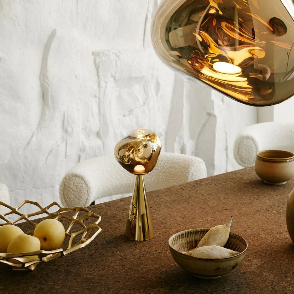 Tom Dixon Melt LED Tischleuchte mit Akku| Badezimmerleuchten