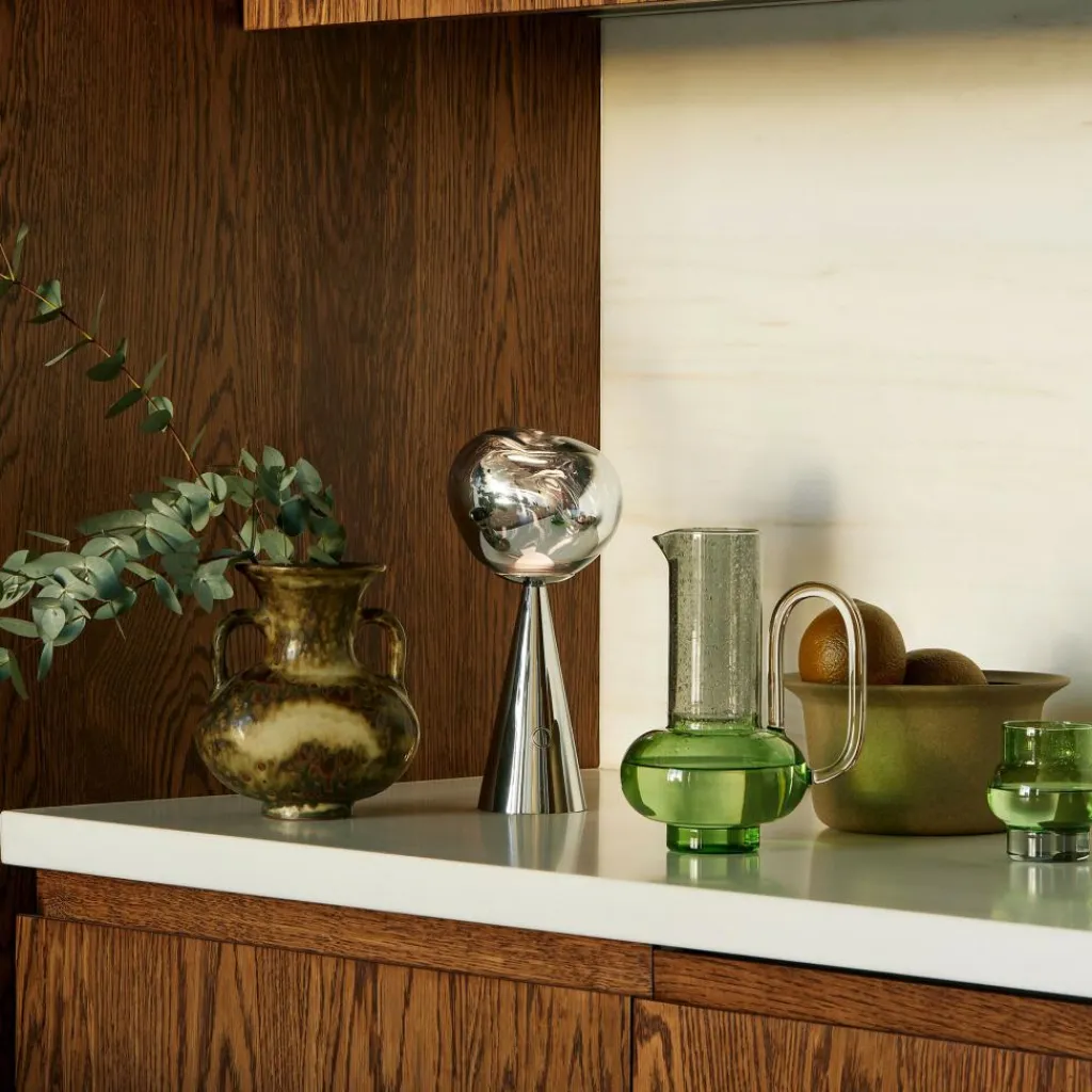 Tom Dixon Melt LED Tischleuchte mit Akku| Badezimmerleuchten