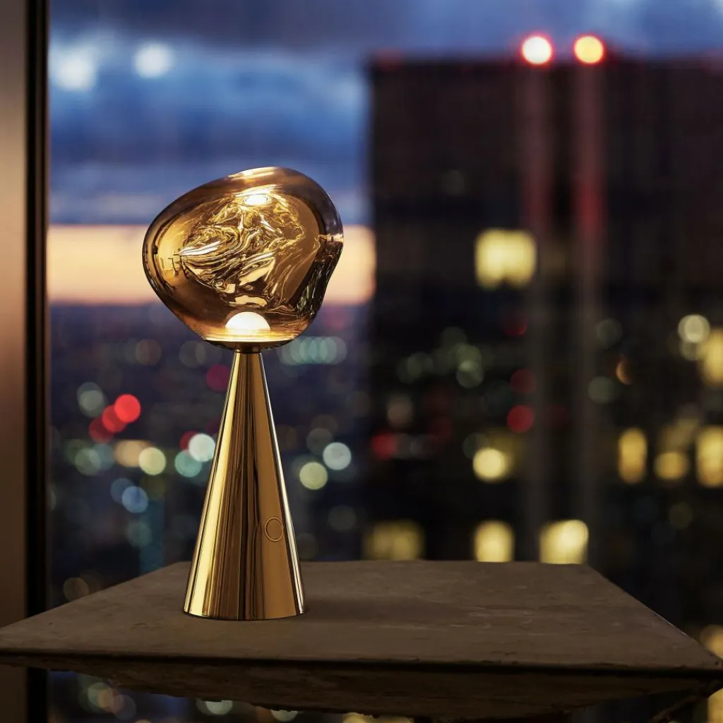 Tom Dixon Melt LED Tischleuchte mit Akku| Badezimmerleuchten