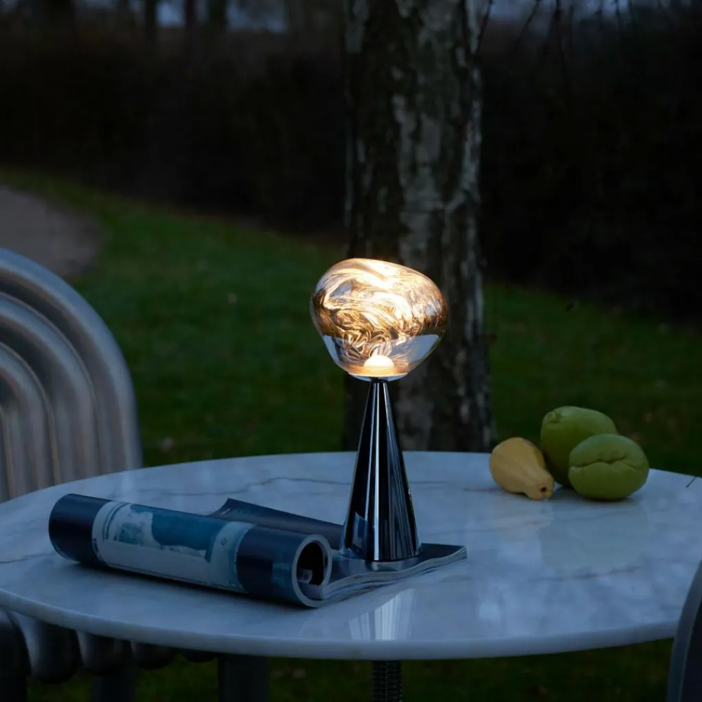 Tom Dixon Melt LED Tischleuchte mit Akku| Badezimmerleuchten