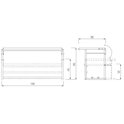 Beistelltische|Tische^ClassiCon Menton Beistelltisch höhenverstellbar