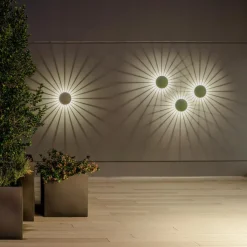 Deckenleuchten Außen|Deckenleuchten Außen^Vibia Meridiano 4720 LED Außenwandleuchte