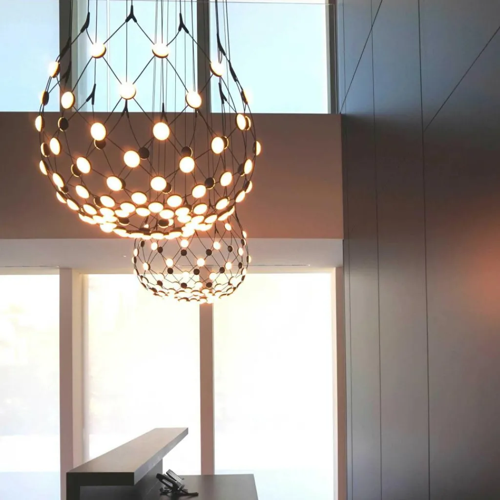 Luceplan Mesh D86 LED Pendelleuchte Ø 80cm| Pendelleuchten