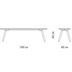 Bänke^OUT Objekte unserer Tage Meyer Medium Bank 160cm