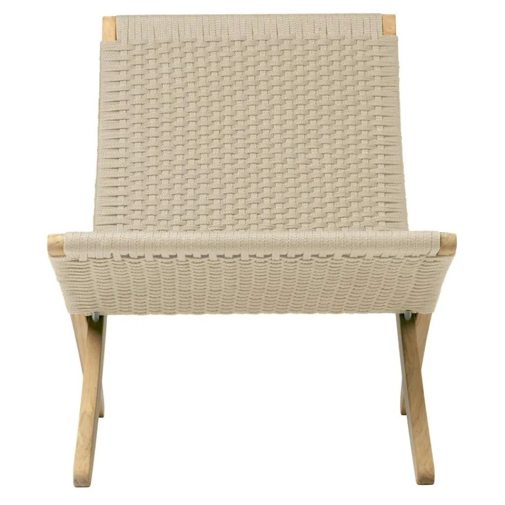 Sessel^Carl Hansen MG501 Cuba Chair klappbar mit Geflecht Papiergarn