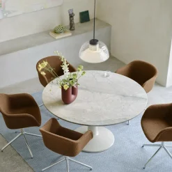 Muuto Midst Esstisch Ø140cm Marmor| Esstische