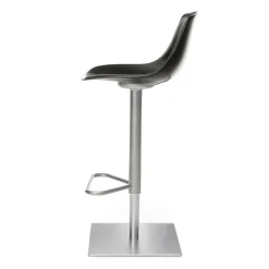 Lapalma Miunn S104 Barhocker Sitzfläche Leder 75-100cm| Barhocker