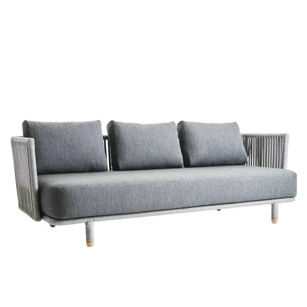 Outdoor-Sofas & Sessel^Cane-Line Moments 3-Sitzer Outdoor Sofa