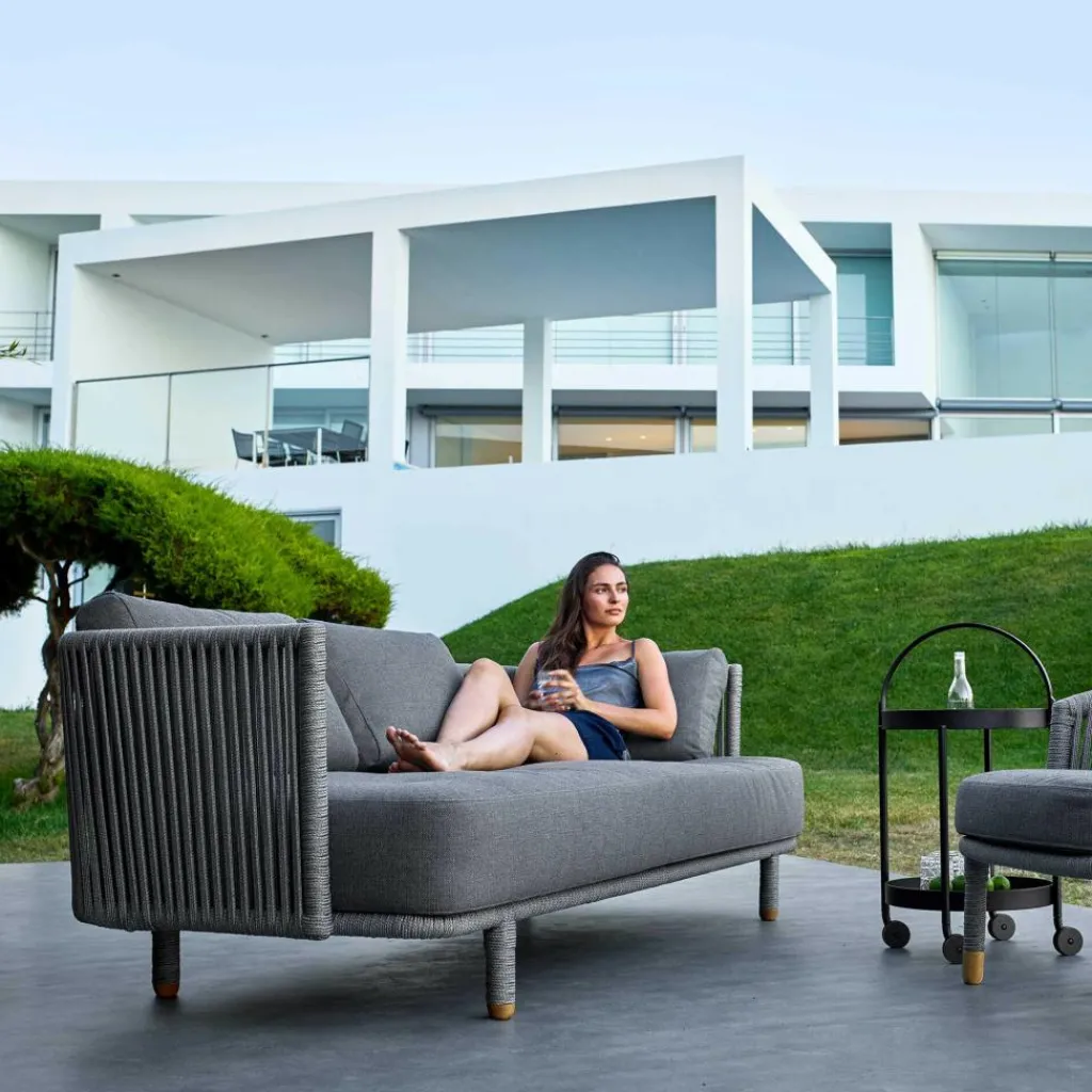 Outdoor-Sofas & Sessel^Cane-Line Moments 3-Sitzer Outdoor Sofa