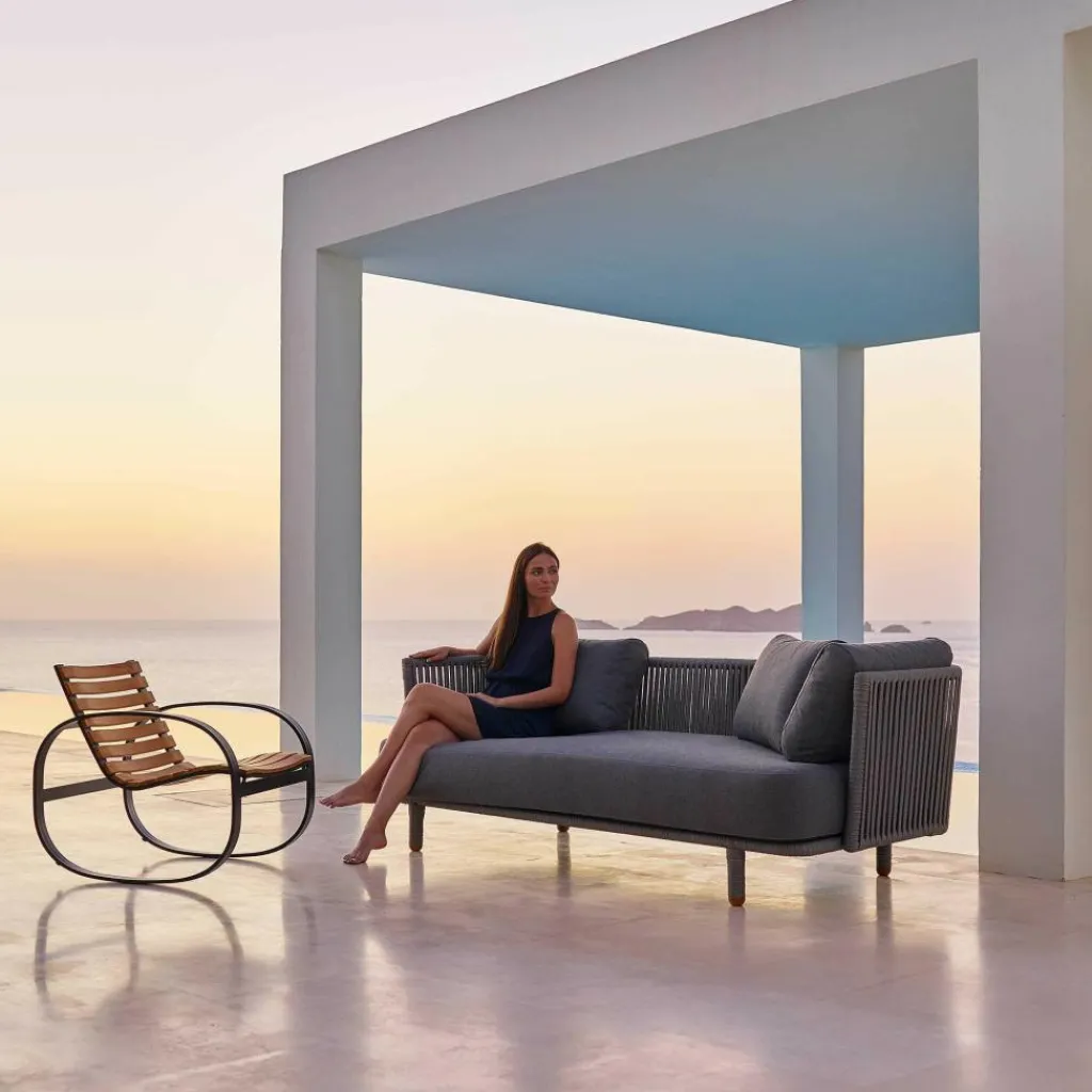 Outdoor-Sofas & Sessel^Cane-Line Moments 3-Sitzer Outdoor Sofa