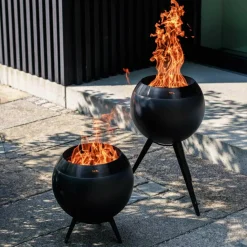 höfats Moon 45 Feuerschale mit hohen Fuß| Grills & Feuerstellen