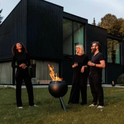 höfats Moon 45 Feuerschale mit hohen Fuß| Grills & Feuerstellen