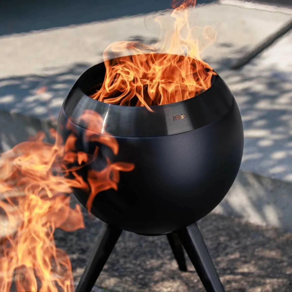 höfats Moon 45 Feuerschale mit hohen Fuß| Grills & Feuerstellen
