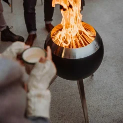 höfats Moon 45 Feuerschale mit hohen Fuß| Grills & Feuerstellen