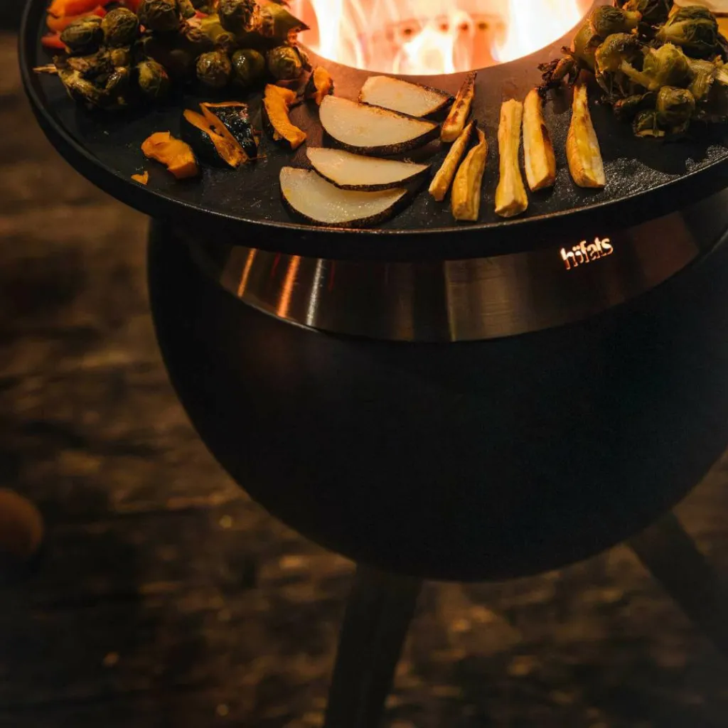 Grills & Feuerstellen^höfats Moon 45 Plancha-Grillset hoch