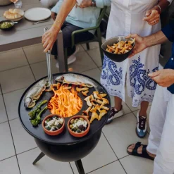 Grills & Feuerstellen^höfats Moon 45 Plancha-Grillset hoch