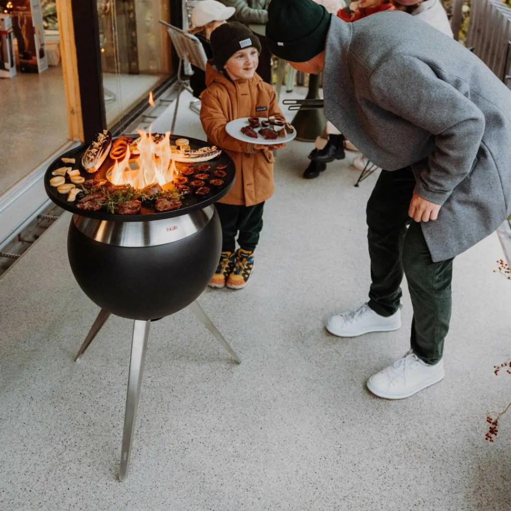 Grills & Feuerstellen^höfats Moon 45 Plancha-Grillset hoch