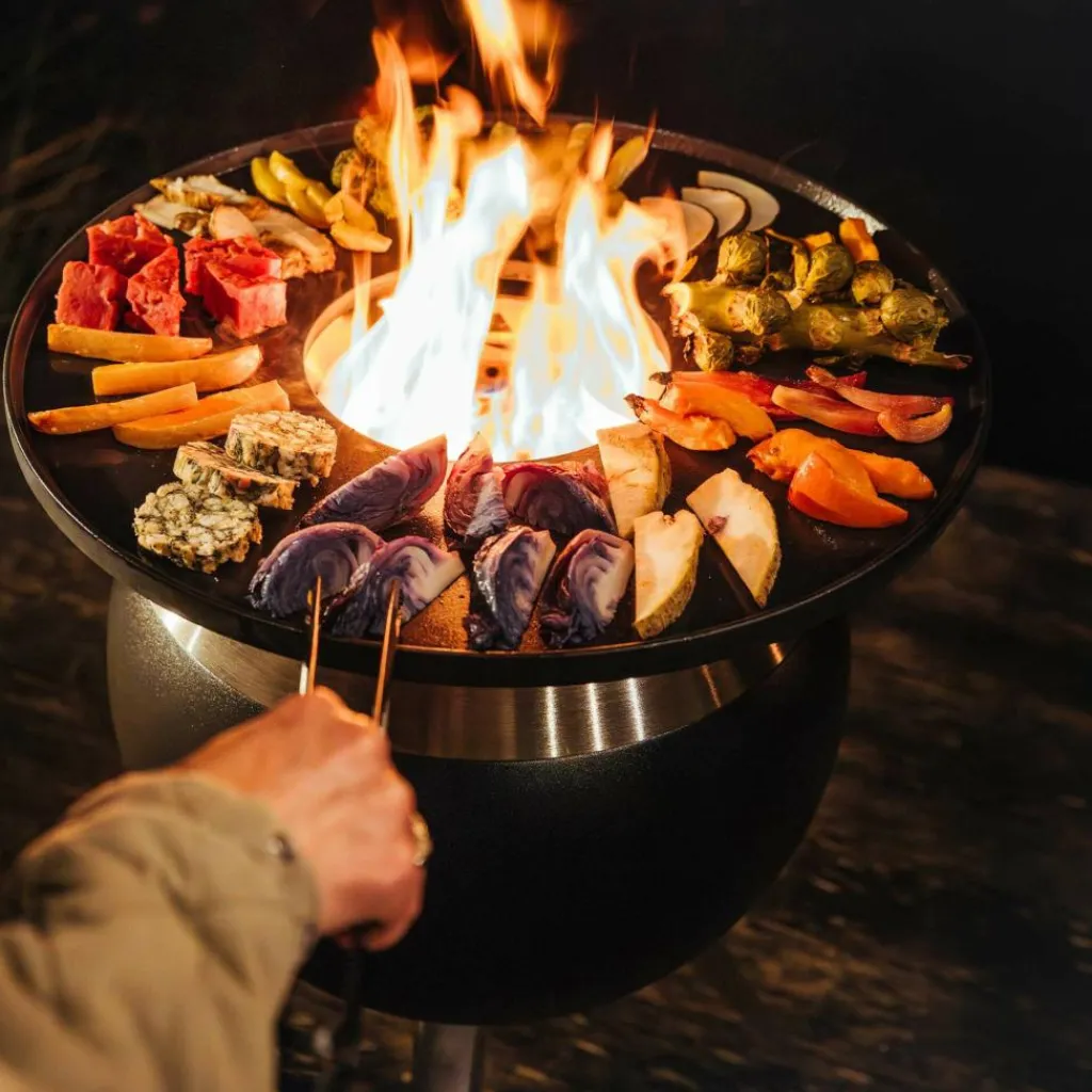 Grills & Feuerstellen^höfats Moon 45 Plancha-Grillset hoch