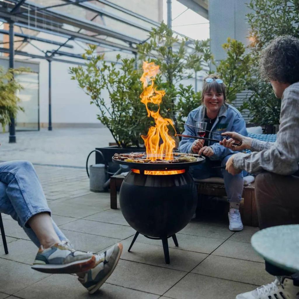 höfats Moon 45 Plancha-Grillset niedrig| Grills & Feuerstellen