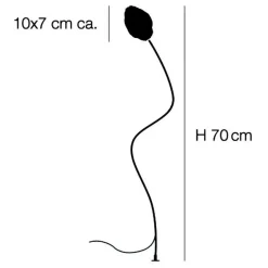 Außenstehleuchten|Außenstehleuchten^Catellani & Smith More F Außenstehleuchte H 70cm 3er Set