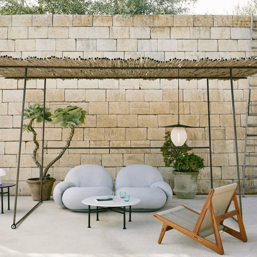 Sessel^Gubi MR01 Initial Lounge Gartenstuhl