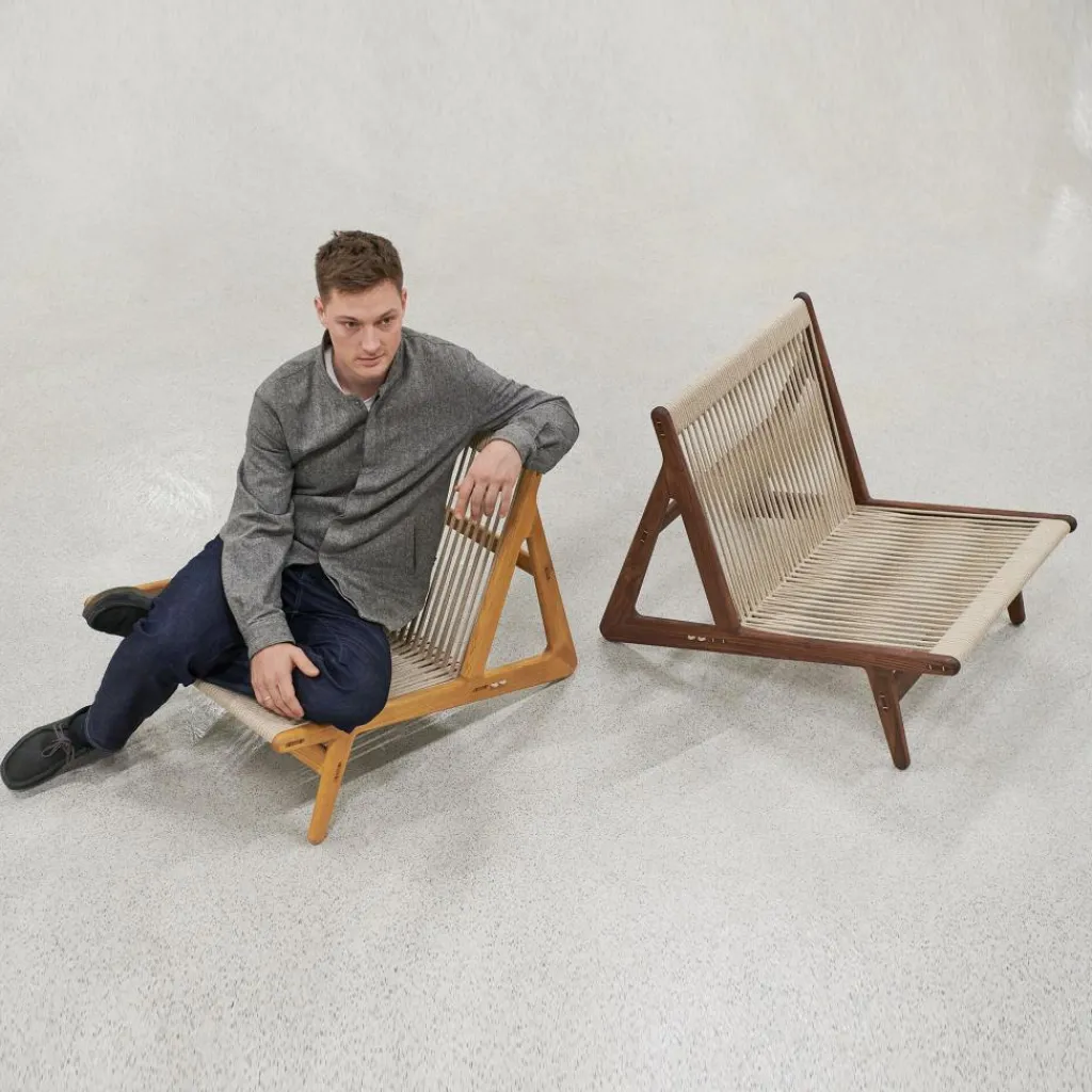 Sessel^Gubi MR01 Initial Lounge Gartenstuhl