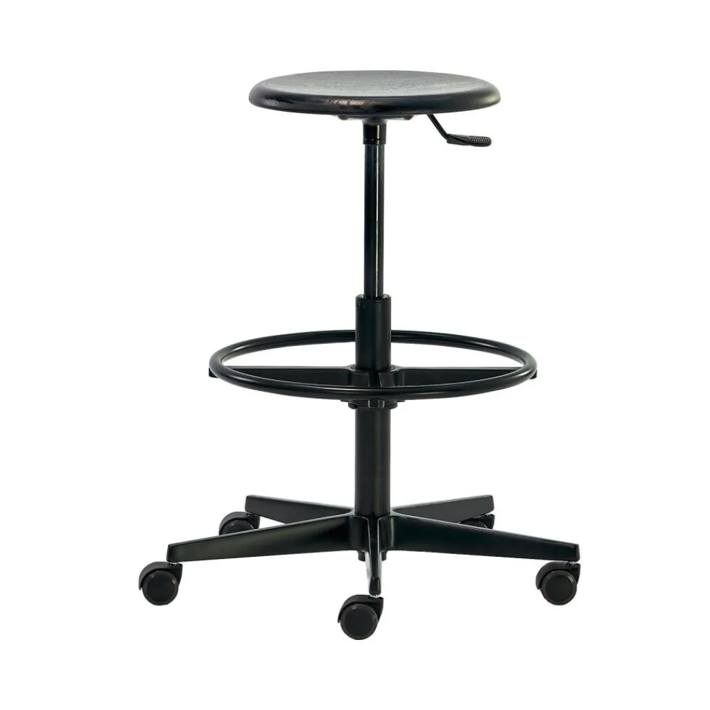 Hocker^Richard Lampert Mr. Round Drehhocker hoch höhenverstellbar