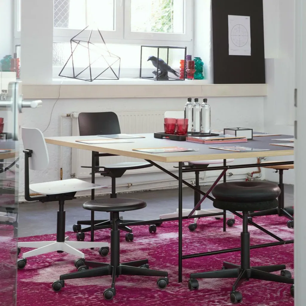 Richard Lampert Mr. Square Drehstuhl mit Rollen| Bürostühle