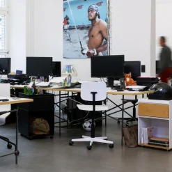 Richard Lampert Mr. Square Drehstuhl mit Rollen| Bürostühle