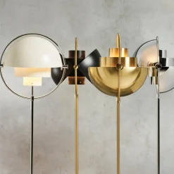 Stehleuchten^Gubi Multi-Lite Stehleuchte Gestell Chrom