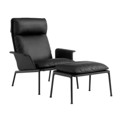 Sessel^&Tradition Muno LN17 Lounge Chair Leder