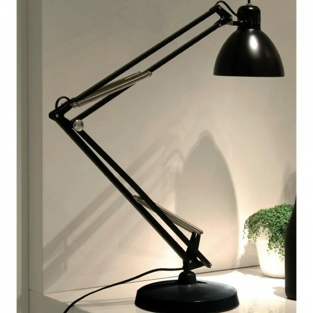 Fontana Arte Naska Large Schreibtischleuchte mit Fuß| Schreibtischleuchten