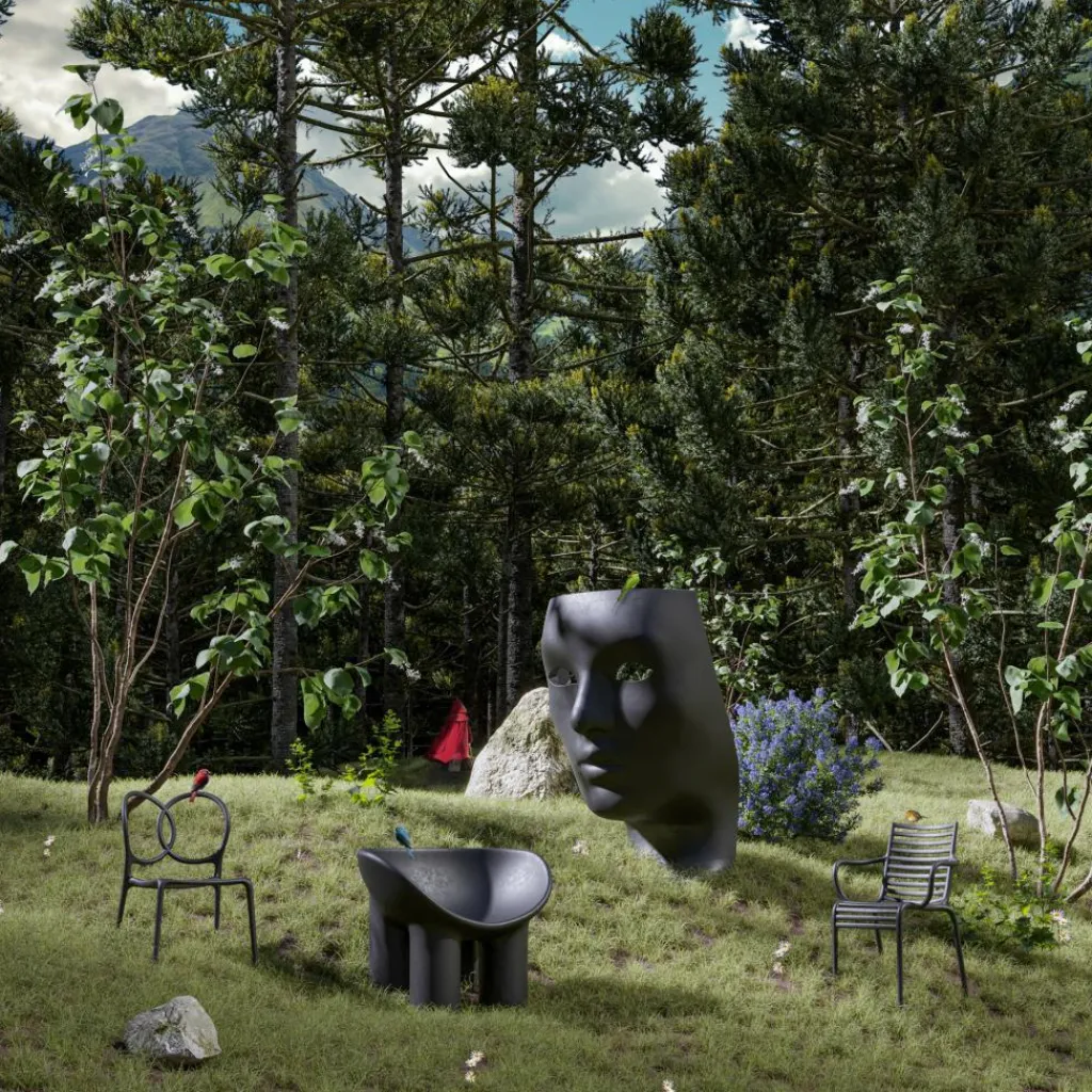 Driade Nemo Green Outdoor Sessel| Outdoor-Sofas & Sessel