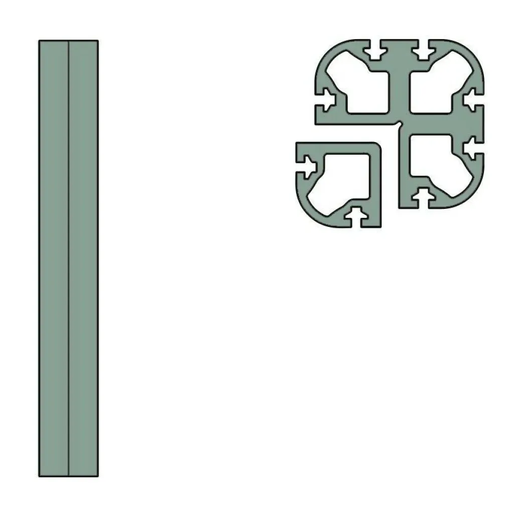 HAY New Order Eckverbindungsprofil 2tlg.| Regale|Regalsysteme