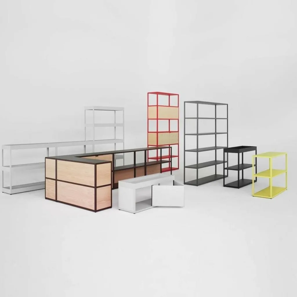 HAY New Order Eckverbindungsprofil 2tlg.| Regale|Regalsysteme