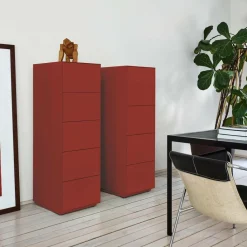 Schränke^Piure Nex Box Highboard mit 5 Schubladen H 125cm