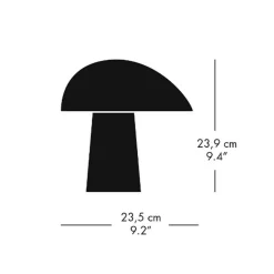 Fritz Hansen Night Owl™ Tischleuchte Holz| Tischleuchten|Nachttischleuchten