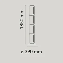 Stehleuchten^Flos Noctambule Low Cylinders Small Base LED Stehleuchte