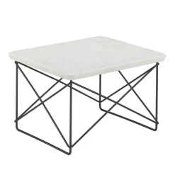 Tische|Beistelltische^Vitra Occasional Table LTR Beistelltisch Marmor Gestell schwarz