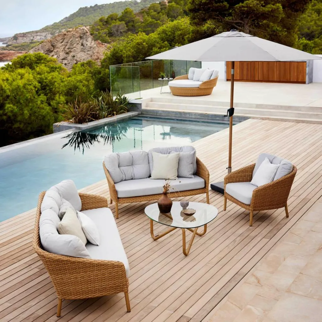 Outdoor-Sofas & Sessel^Cane-Line Ocean Lounge Gartensessel