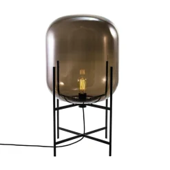 Stehleuchten^pulpo Oda Medium Stehleuchte Gestell schwarz