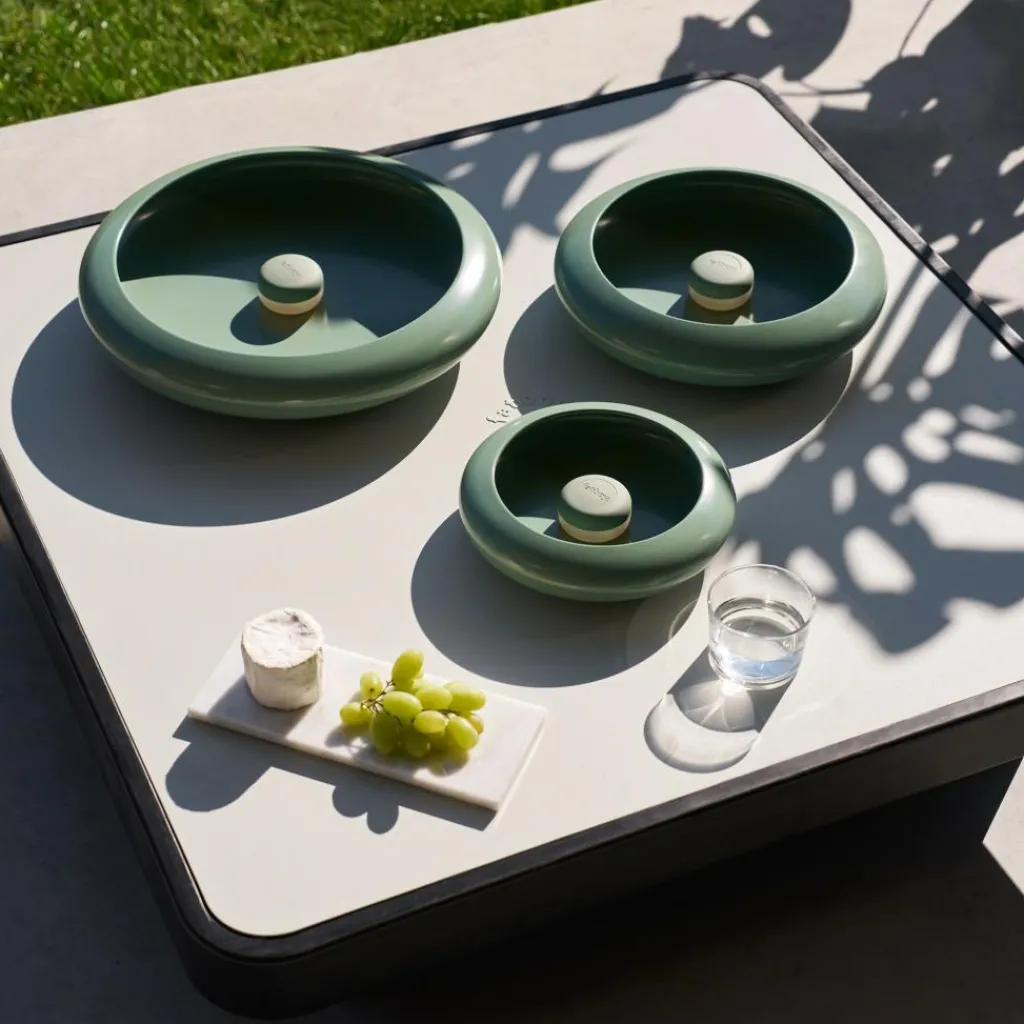 Outdoor-Akkuleuchten|Outdoor-Akkuleuchten^Fatboy Oloha Large Schale mit LED Akkuleuchte