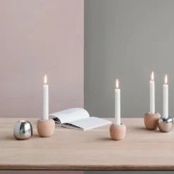 Kerzenständer^Stelton Ora Kerzenständer Buchenholz