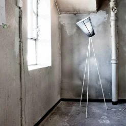 Stehleuchten^Northern Oslo Wood Stehleuchte Gestell Weiß