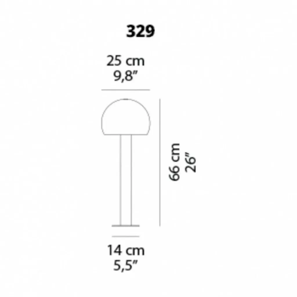 Oluce Otto 329 LED Pollerleuchte| Pollerleuchten|Pollerleuchten