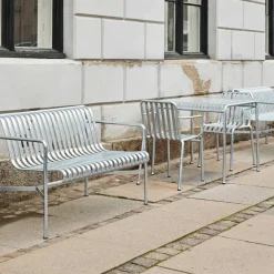 Stühle^HAY Palissade Gartenarmlehnstuhl Feuerverzinkt 4er Set