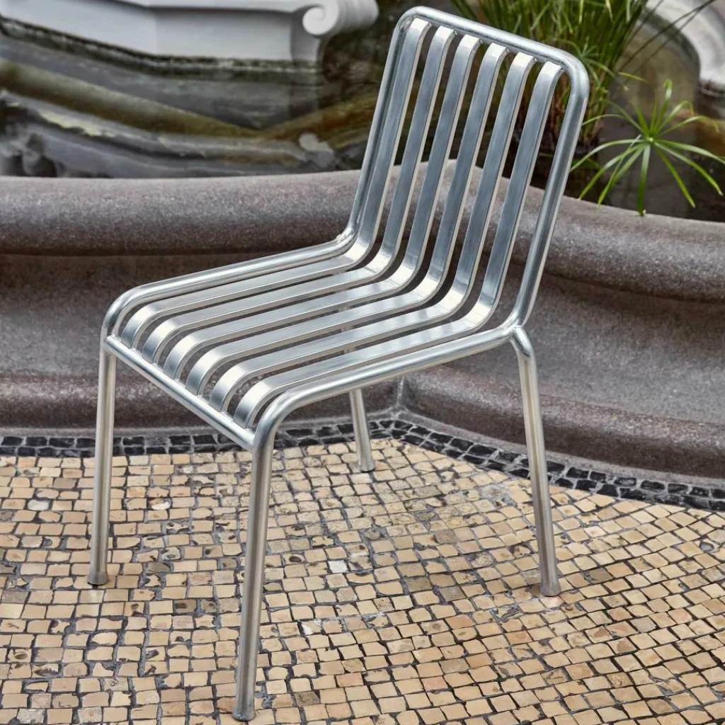 Stühle|Gartenstühle^HAY Palissade Gartenstuhl Feuerverzinkt 4er Set