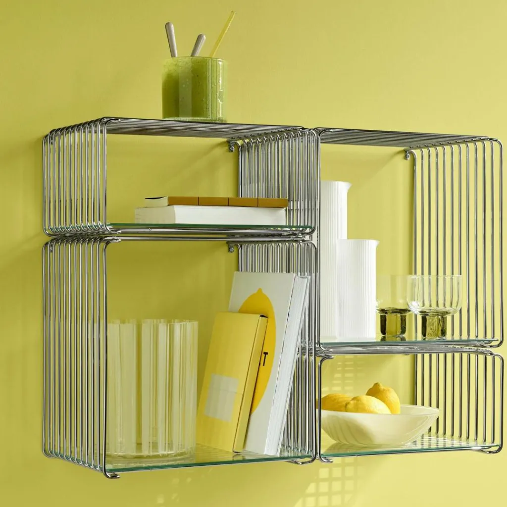 Regale^Montana Panton Wire Drahtregal Einzelmodul 34,8x34,8x25,7cm