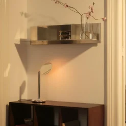 GRAU Parrot LED Tischleuchte| Tischleuchten|Nachttischleuchten