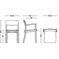 Stühle^HAY Pastis Armlehnstuhl